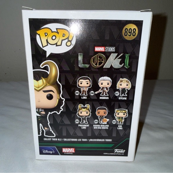 Funko Pop! President Loki with Gold Horns - Picture 3 of 6